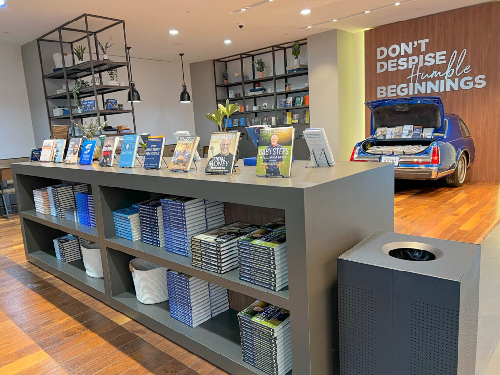 The bookstore at Ramsey Solutions