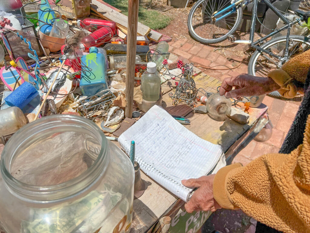 Leroy's guestbook and tip jar