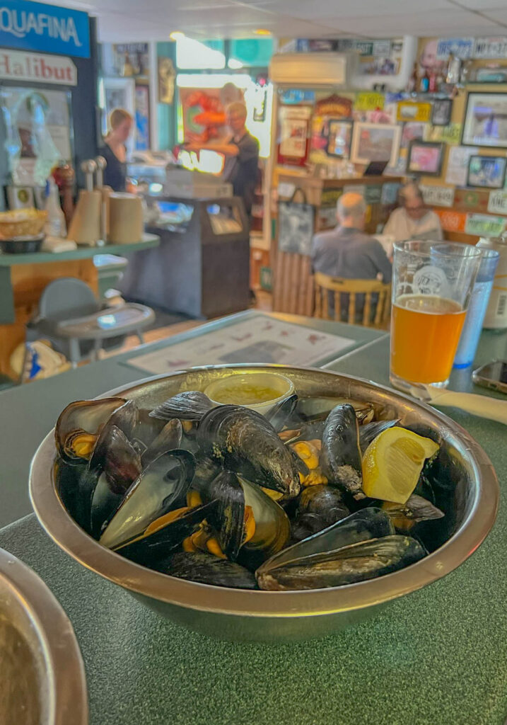 PEI Mussels "Appetizer" at the Water Prince Corner Shop
