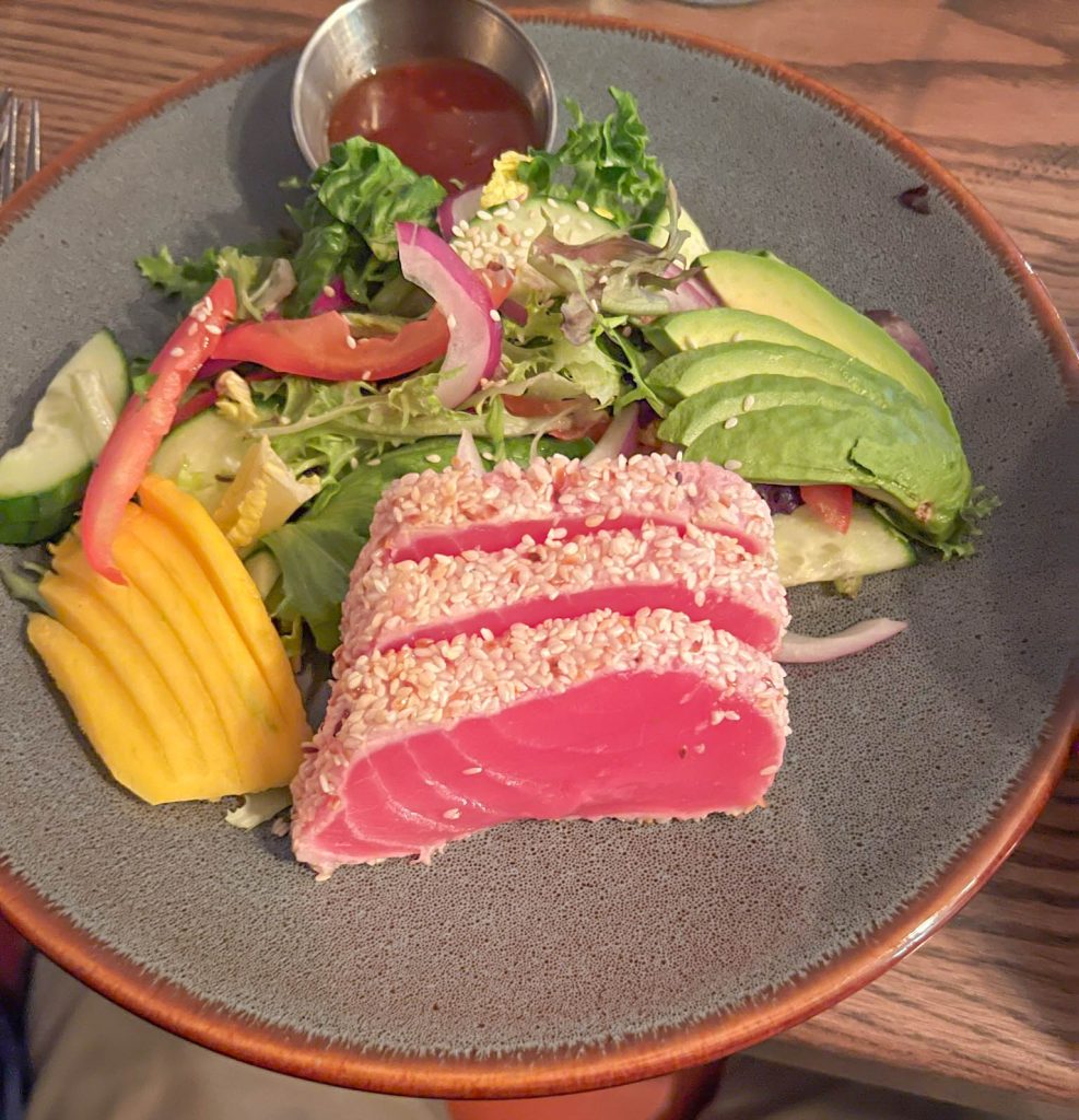 Tuna Tataki Salad at St. John's Fish Exchange