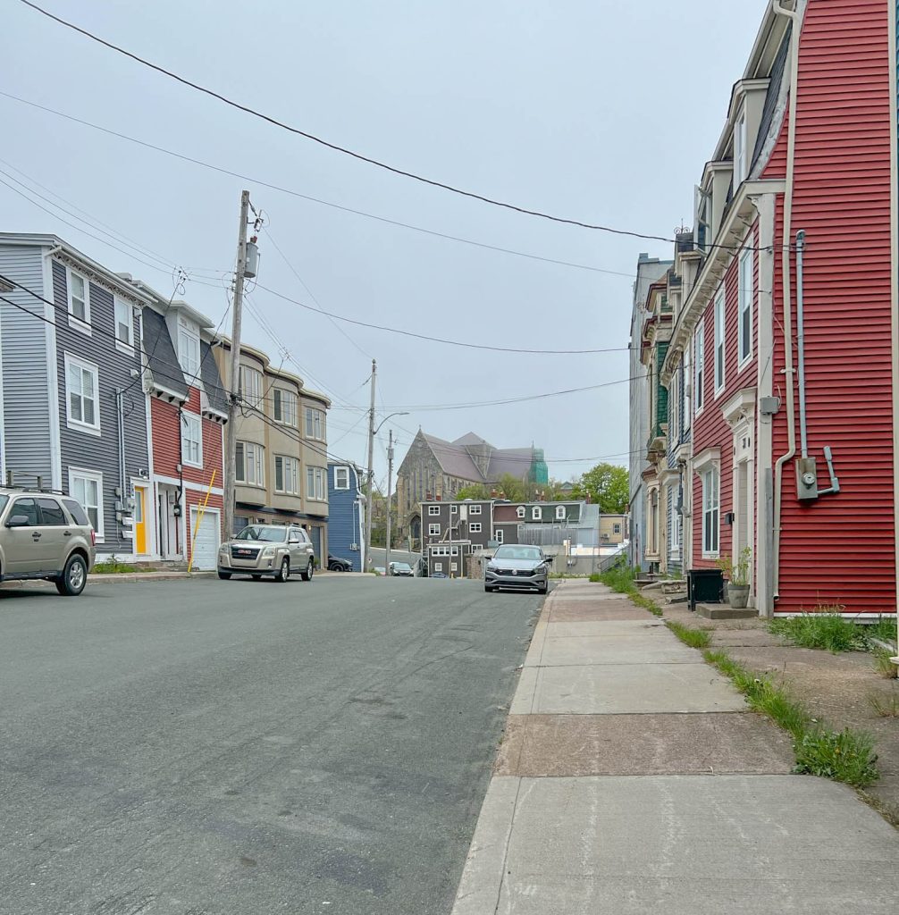 Streets of St. John's, Newfoundland resemble a mini San Francisco.