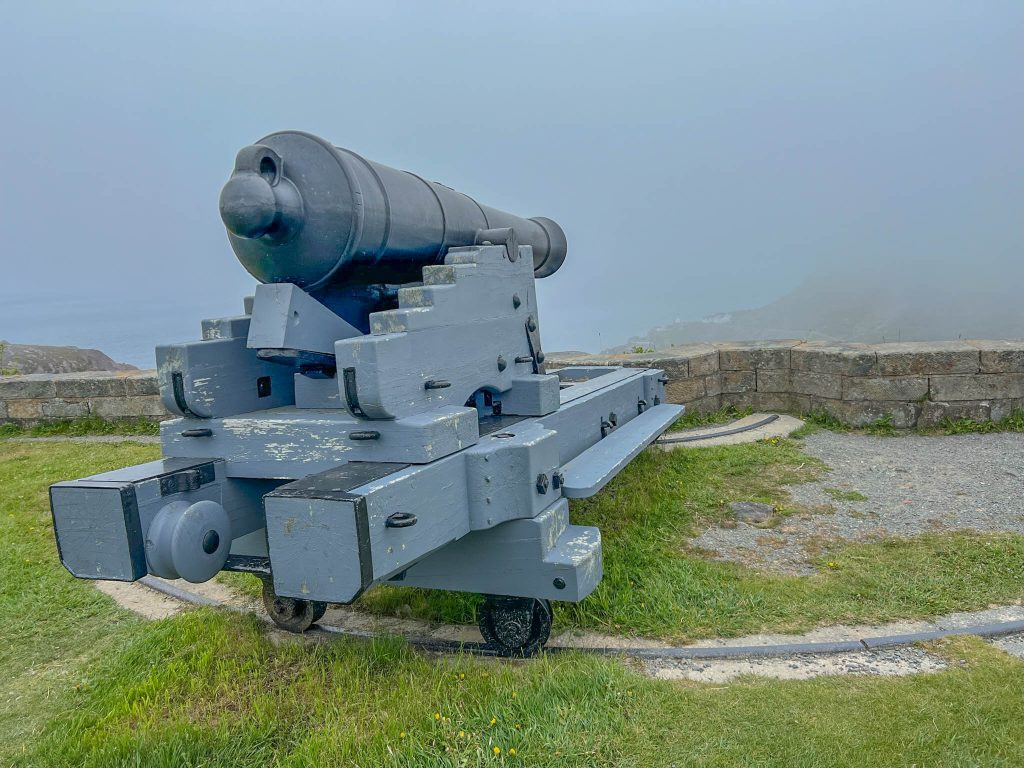Cannon at Cabot Tower