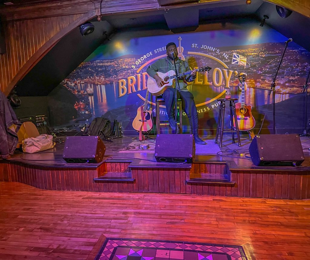 One of many live music venues in St. John's