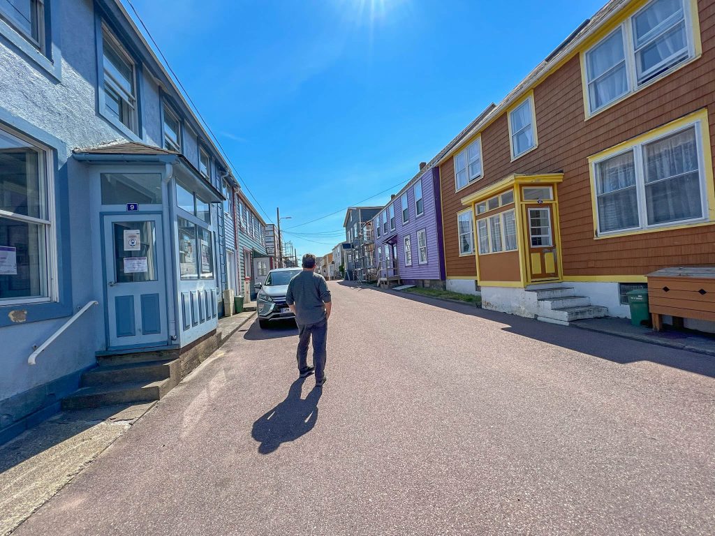 The streets of Saint-Pierre