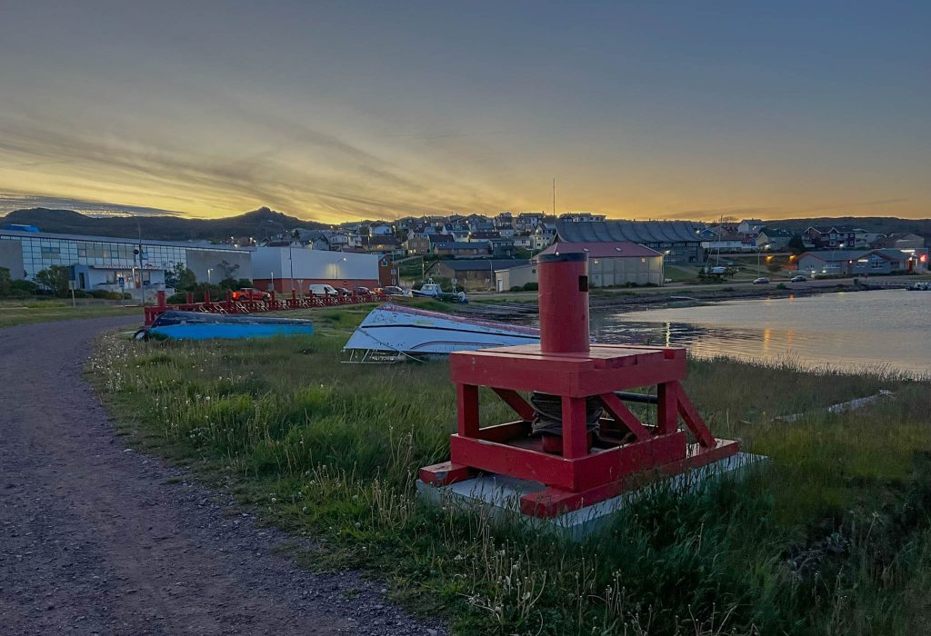 Sunset in Saint-Pierre