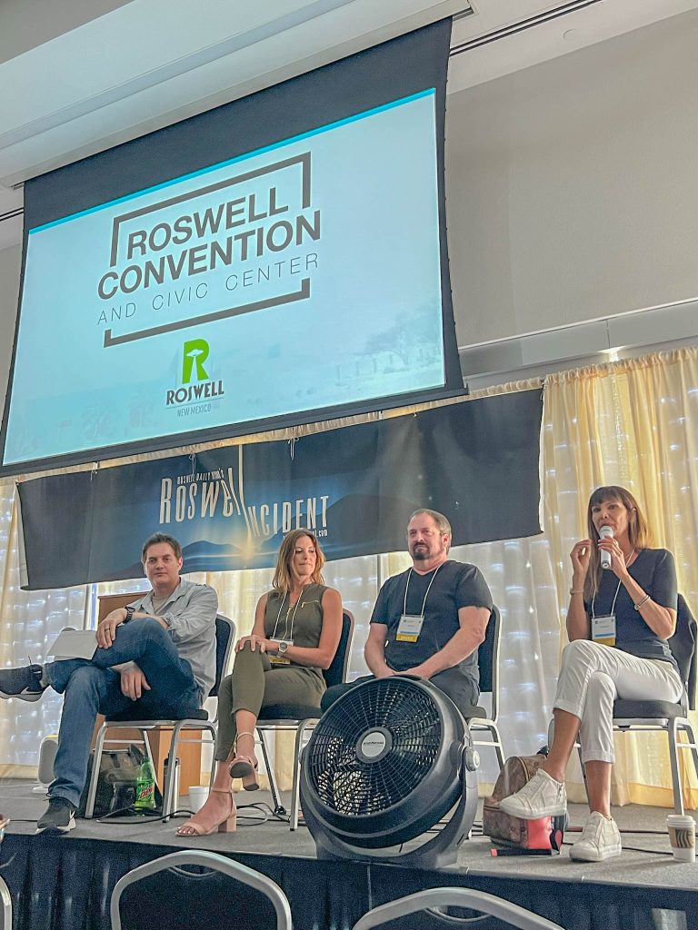 Expert Panel at the Q&A Session: Ben Hansen, Melissa Tittl, Mike Bara, and Caroline Cory