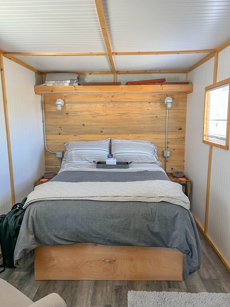 Roughinit Ranch accommodations - interior