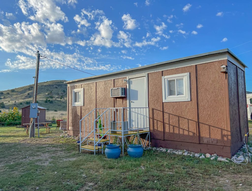 Roughinit Ranch guest accommodations - exterior