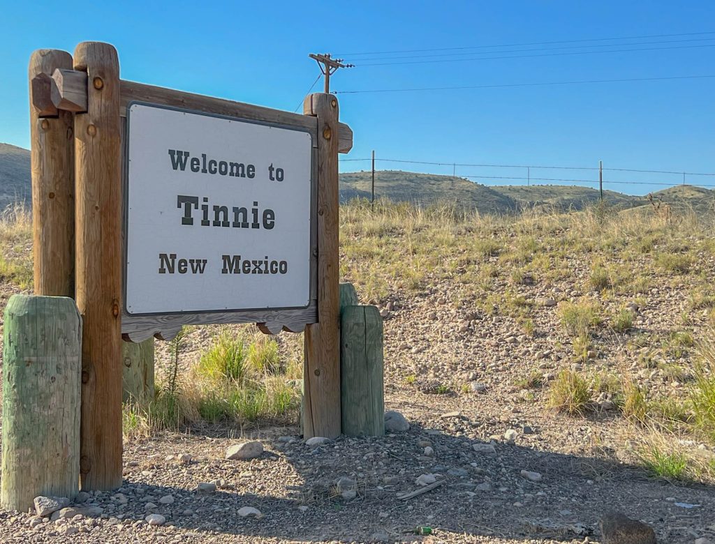 Welcome to Tinnie, New Mexico