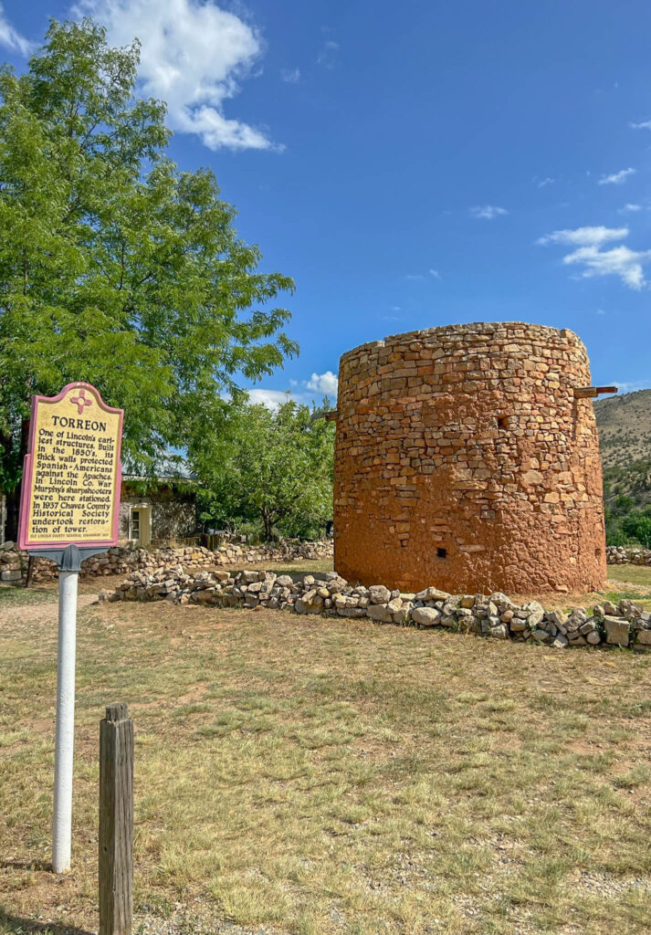 Torreon - created to protect Spanish settlers from Apache Raids in the 1850s