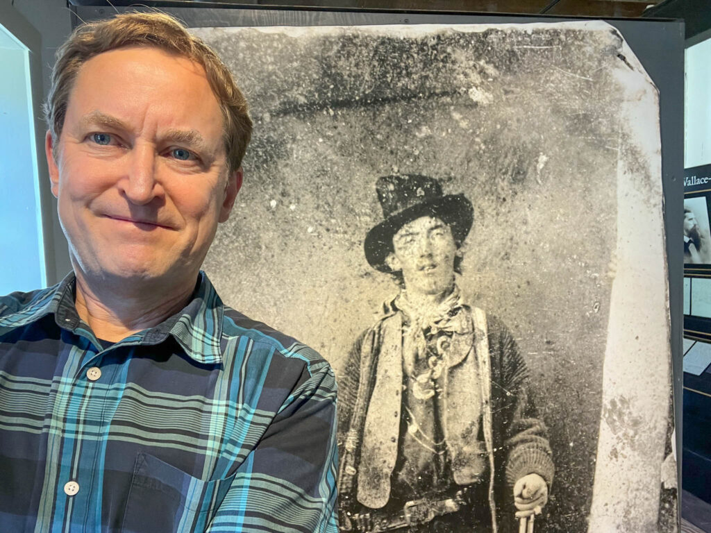 The only known photo of New Mexico Travel Guy and Billy the Kid