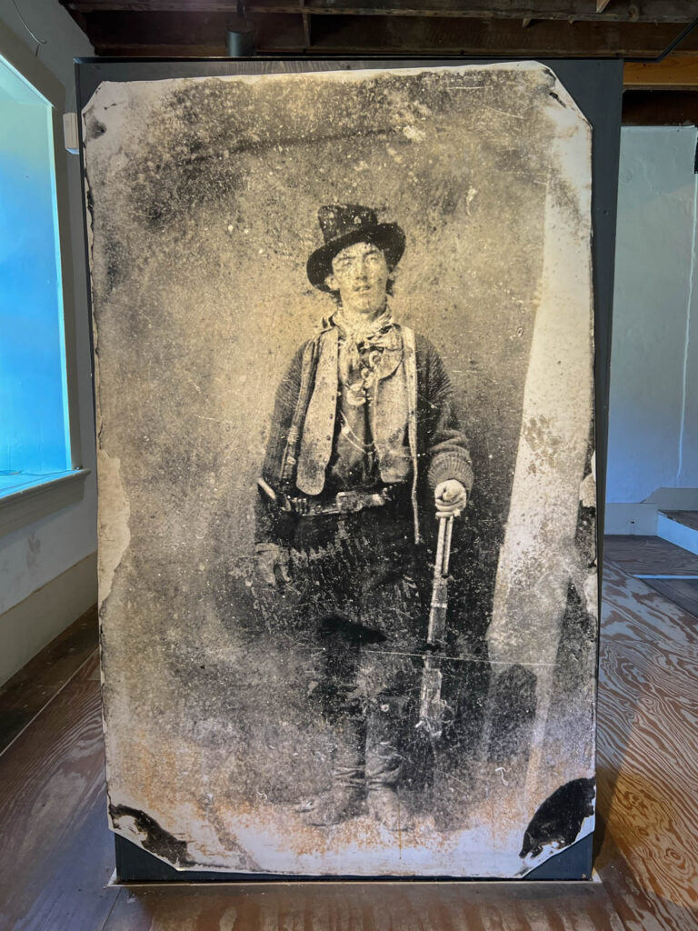 One of the few known photos of Billy the Kid