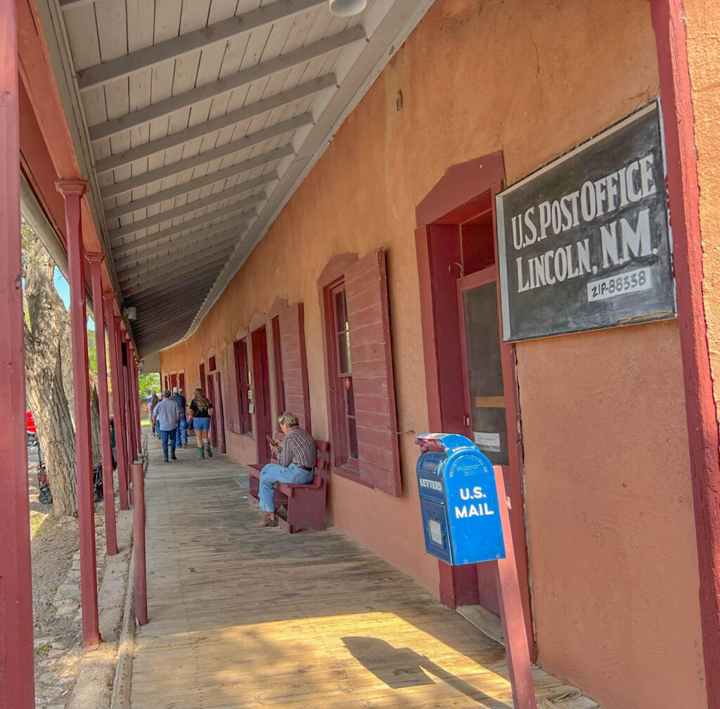 Even Lincoln’s post office looks like it belongs in the Old West. Yes, it’s still a working post office.