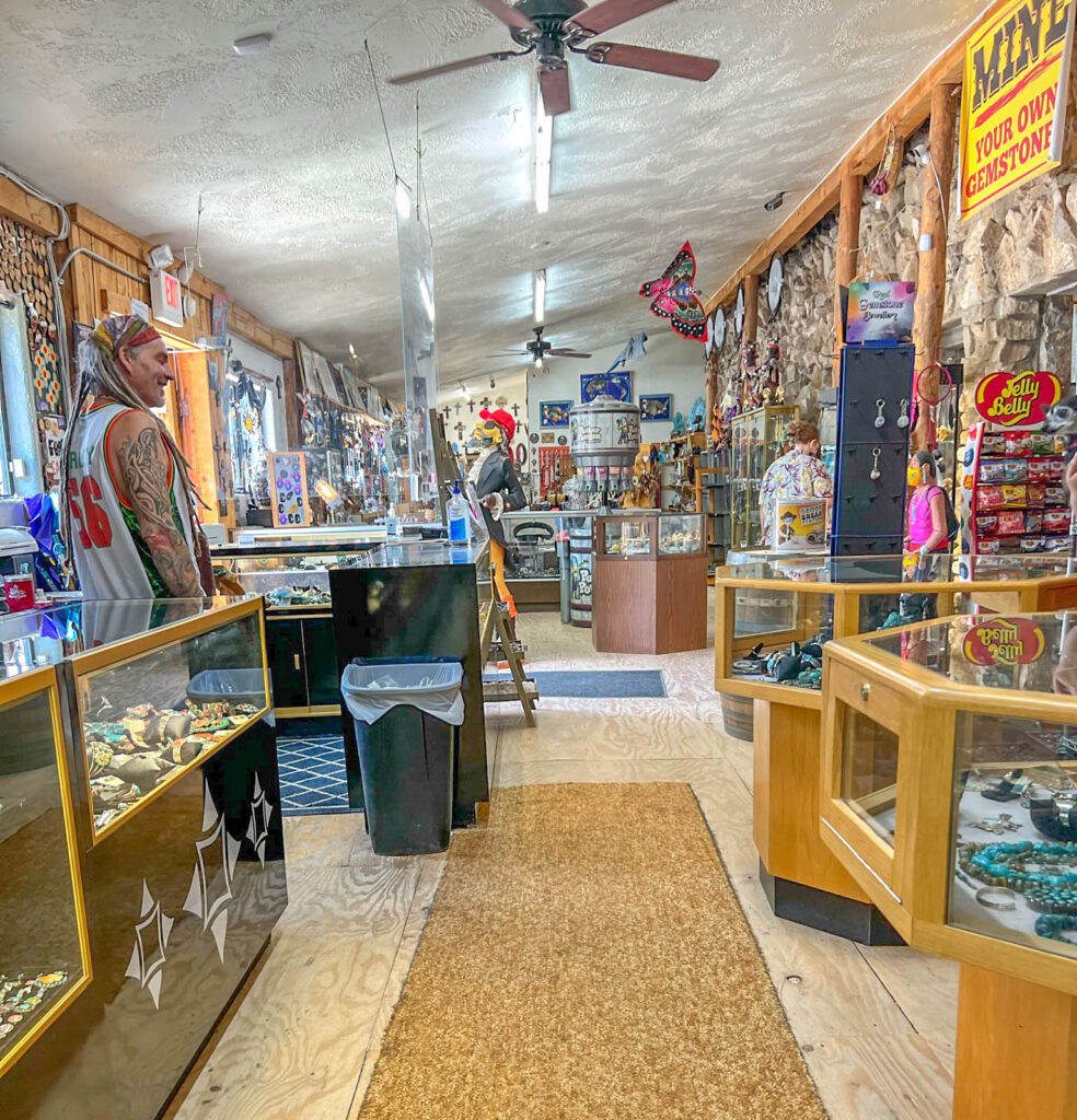 One of the rooms inside Fox Cave