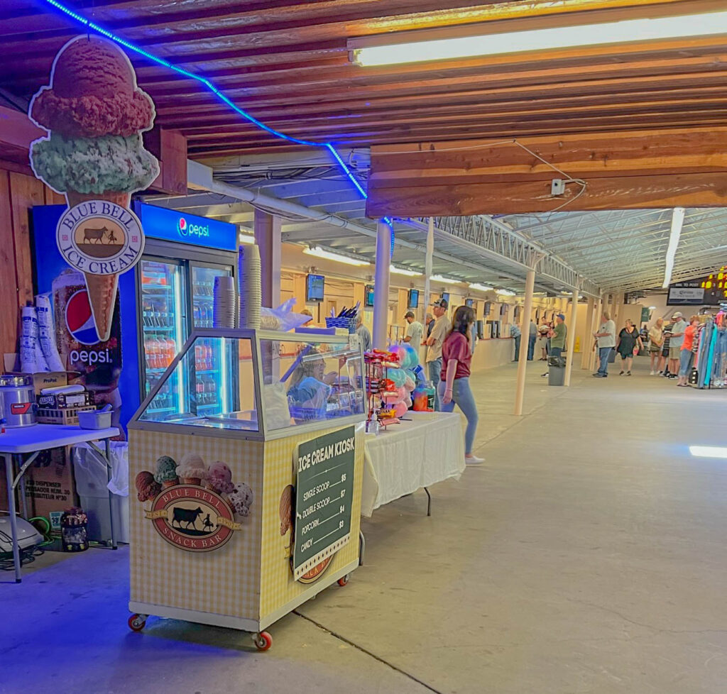 Blue Bell Ice Cream Stand