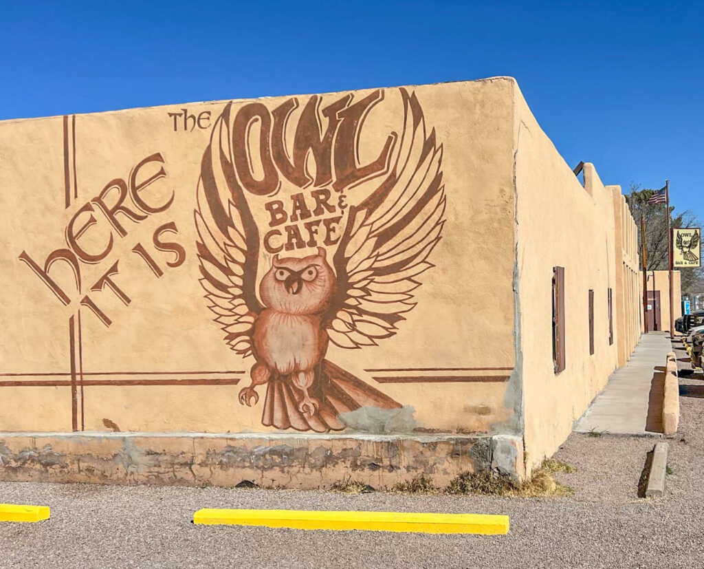 The Owl Bar and Café in San Antonio, New Mexico