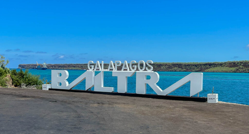 Welcome to Baltra, Galapagos