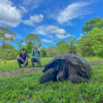 A more traditional photo opp with a Giant Tortoise