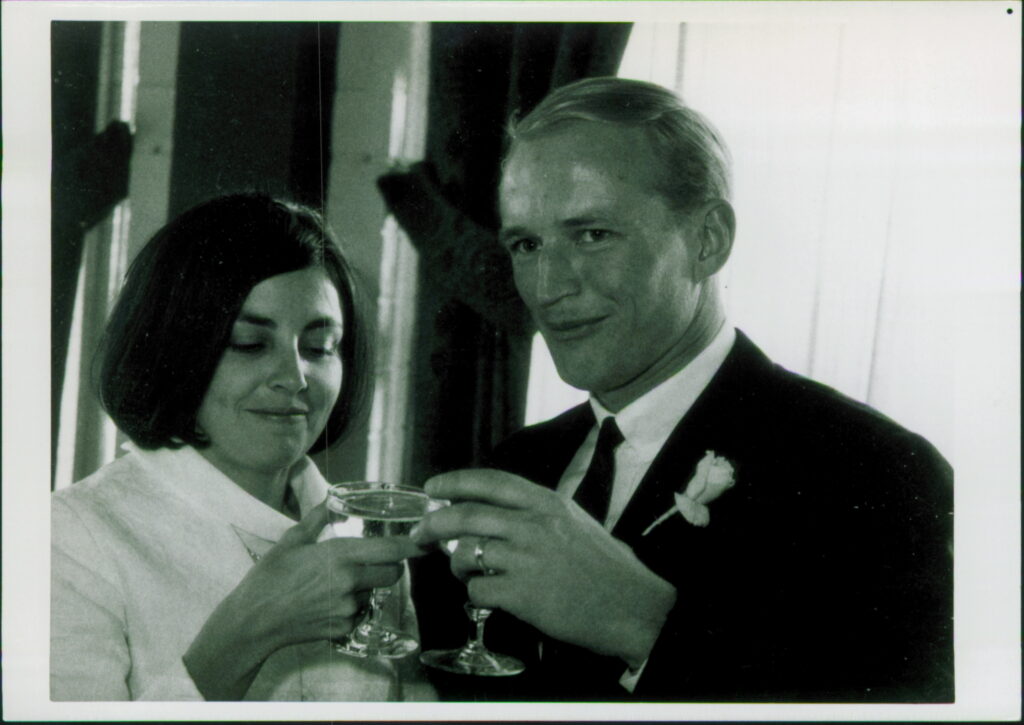 My mom and dad on their wedding day in Arizona on February 4, 1967