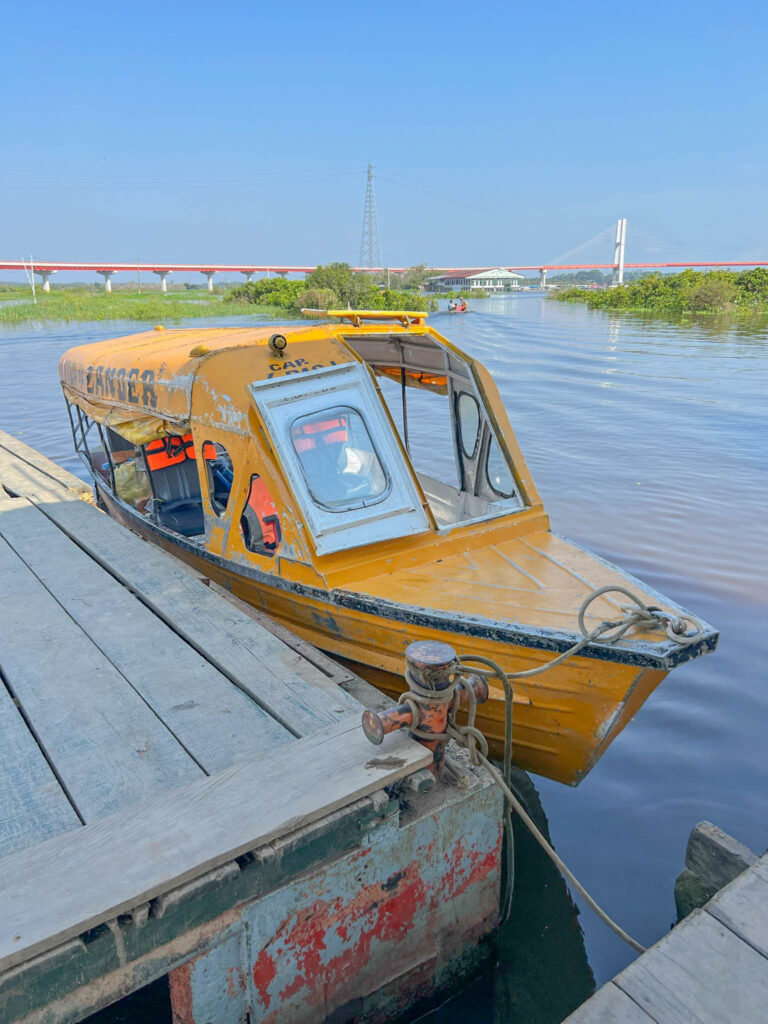 Our boat to the Peruvian Amazon jungle