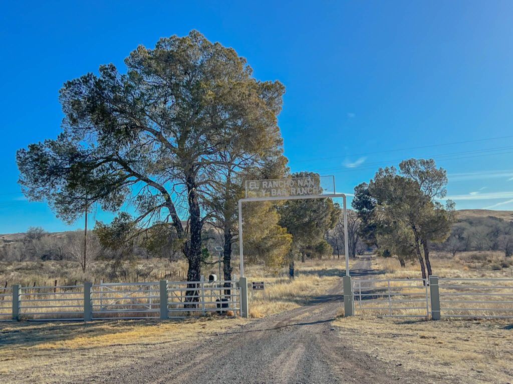 Entrance to NAN Ranch