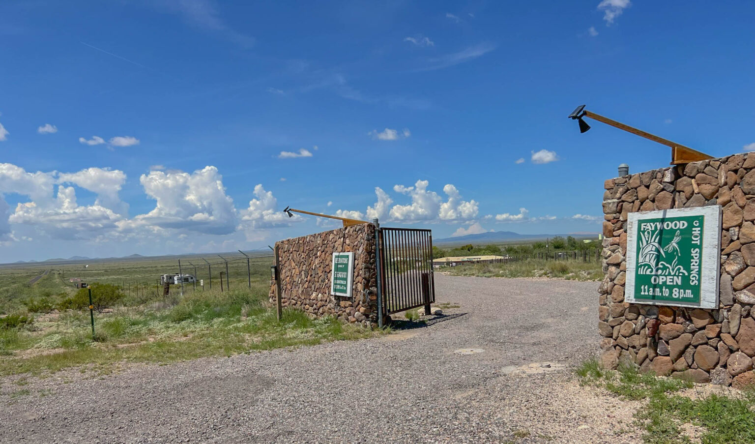 Faywood, New Mexico: Outstanding camping at the City of Rocks and ...