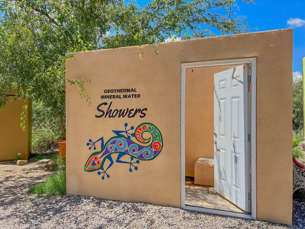 Outdoor showers