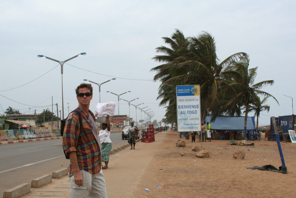 Crossing into Togo overland from Ghana