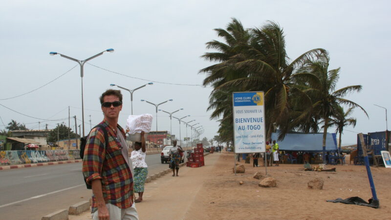 Crossing into Togo overland from Ghana