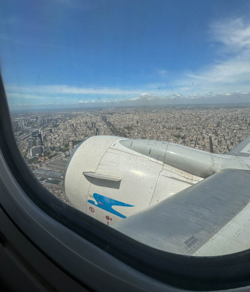 Arriving in Buenos Aires