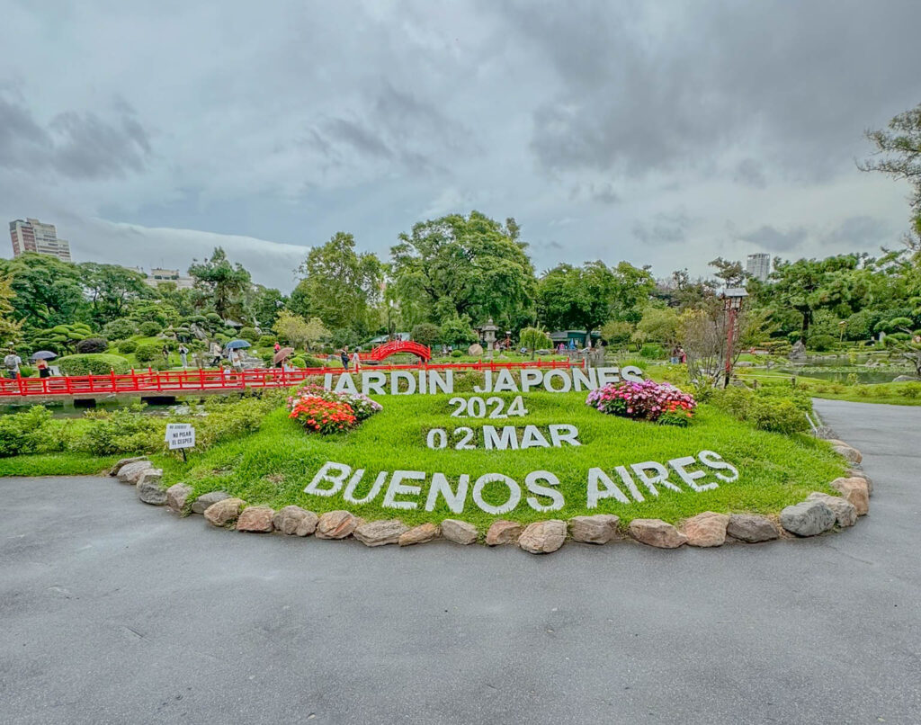 Welcome to the Japanese Garden of Buenos Aires