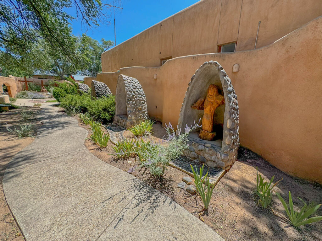 Another view of the shrines