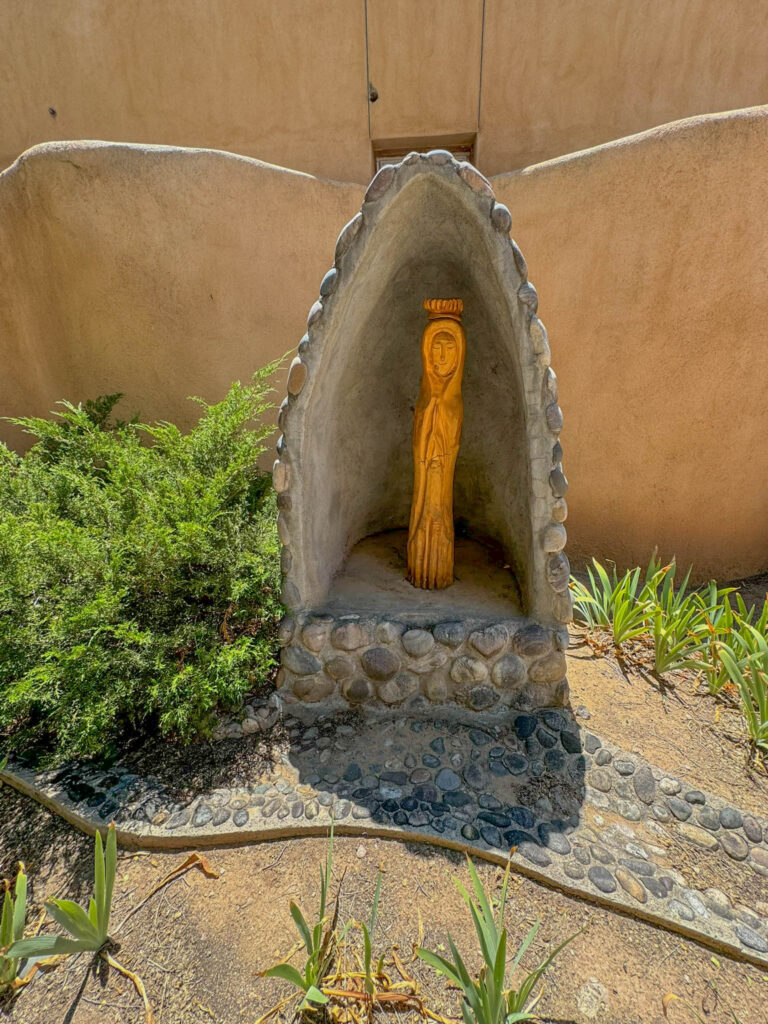 A closer look at one of the shrines