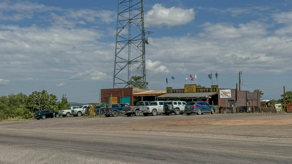 The Gatherin' Place Pie Shop and Restaurant in Pie Town, New Mexico.