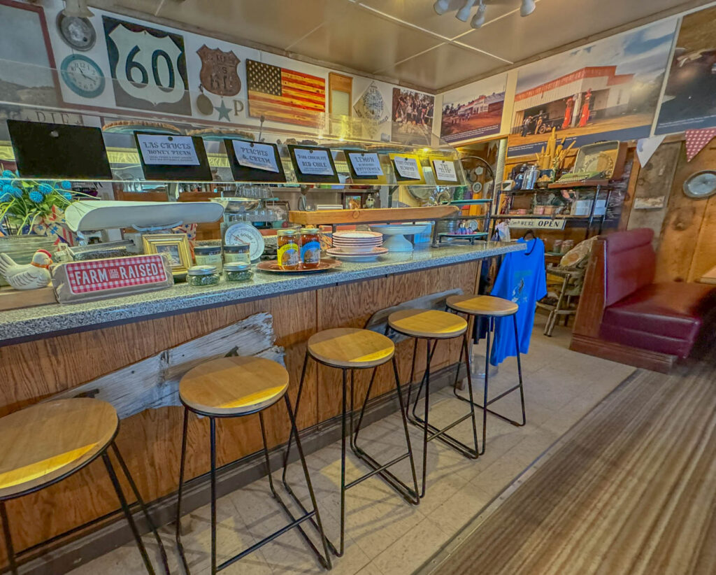 Step on up to the counter at Pie-O-Neer Pie Shop