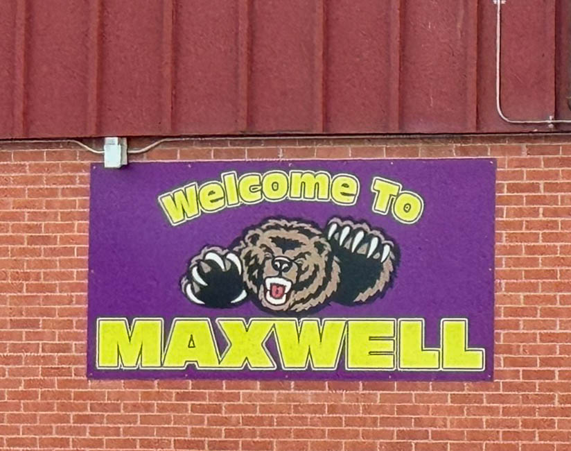 Maxwell High School Mascot - the Bears