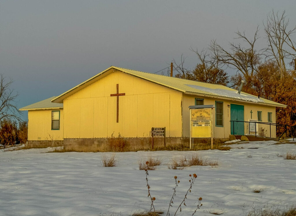 First Baptist Church in Maxwell, New Mexico