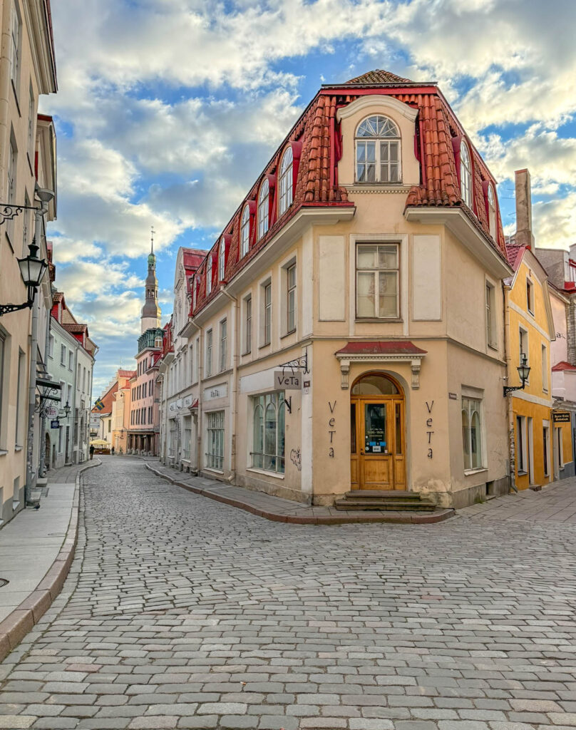 One of countless sights that you'll probably want to take a photo of during your stroll through Old Town Tallinn.