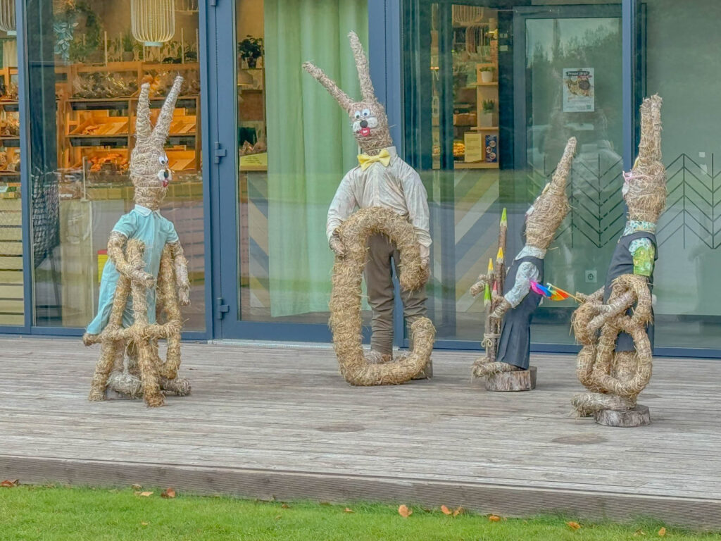 A happy bunch greets us outside of the Pärnamäed bakery and cafe in the outskirts of Parnu, Estonia.