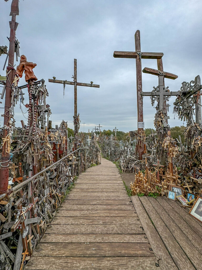 It's an amazing and powerful experience to be surrounded by a sea of crosses.