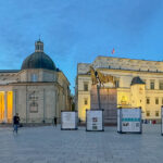 Cathedral Square is the heart of Vilnius, packed with history and landmarks. Vilnius Cathedral (left): This iconic building with tall columns is central to Lithuania’s Christian history. Palace of the Grand Dukes (right): Once home to rulers, it’s now a museum showcasing Lithuania’s rich past. Gediminas Tower (far right): The last piece of the Upper Castle, offering incredible city views. Grand Duke Gediminas Monument (center): A tribute to the founder of Vilnius in the square’s heart.