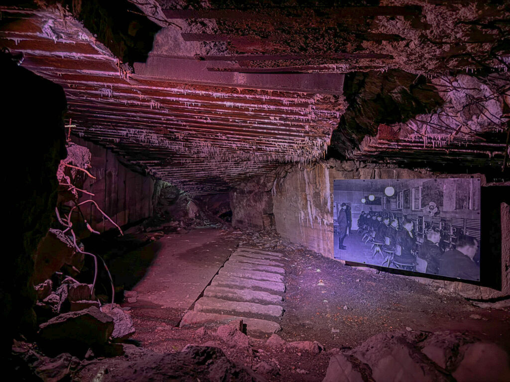 The photo captures the communications bunker at Wolf's Lair (Wolfsschanze) in Poland. This fortified structure played a key role in Hitler’s Eastern Front headquarters. It was designed to ensure fast and secure communication between the front lines, the Nazi high command, and other critical operational hubs.