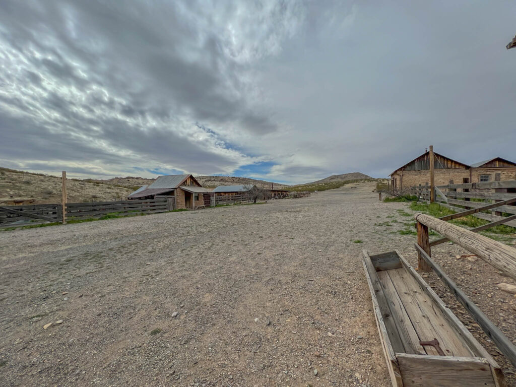 Shakespeare Ghost Town near Lordsburg, New Mexico—one of the best-preserved frontier towns in the state, where original 1800s buildings still stand against desert silence and time.