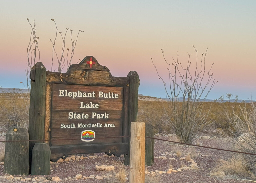 I opted for a quieter experience at South Monticello Campground.