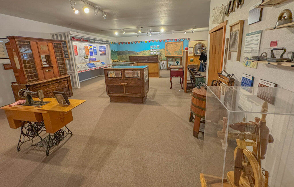 Another look inside the Carrizozo Heritage Museum, where you’ll find everything from old tools to stories that shaped the town.