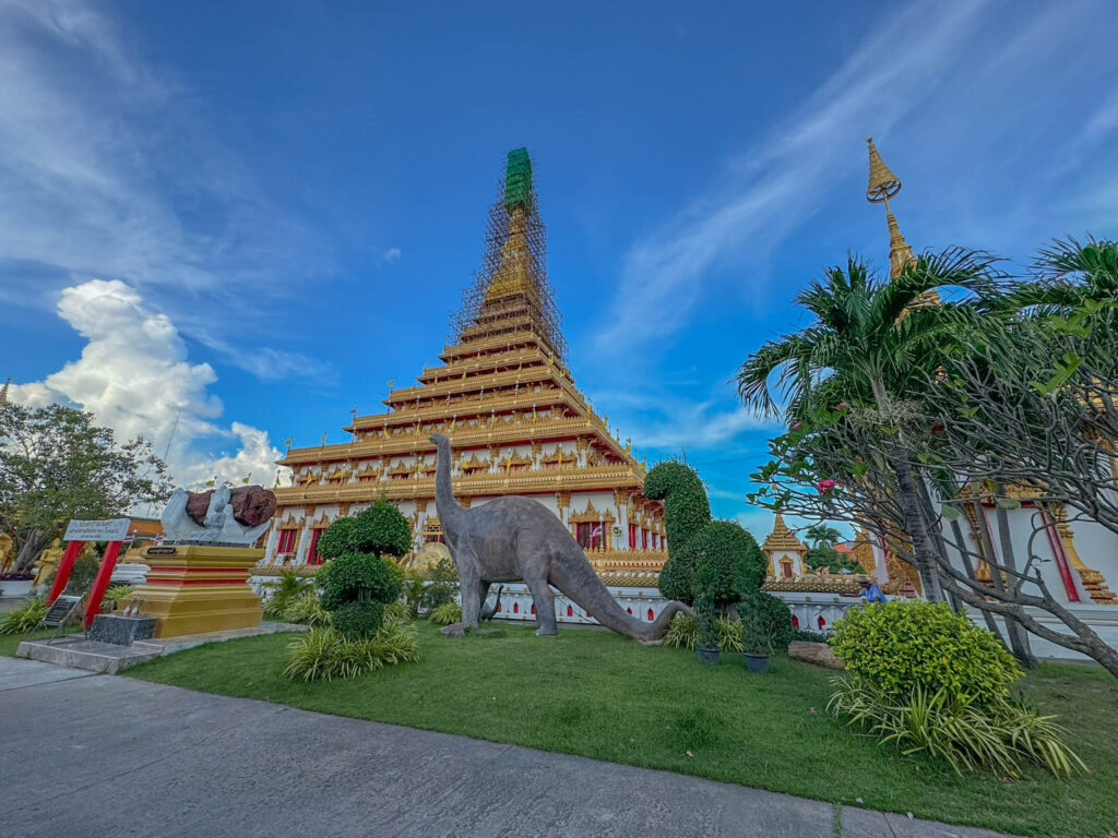 By this point, the dinosaur sightings in Khon Kaen weren’t surprising anymore.