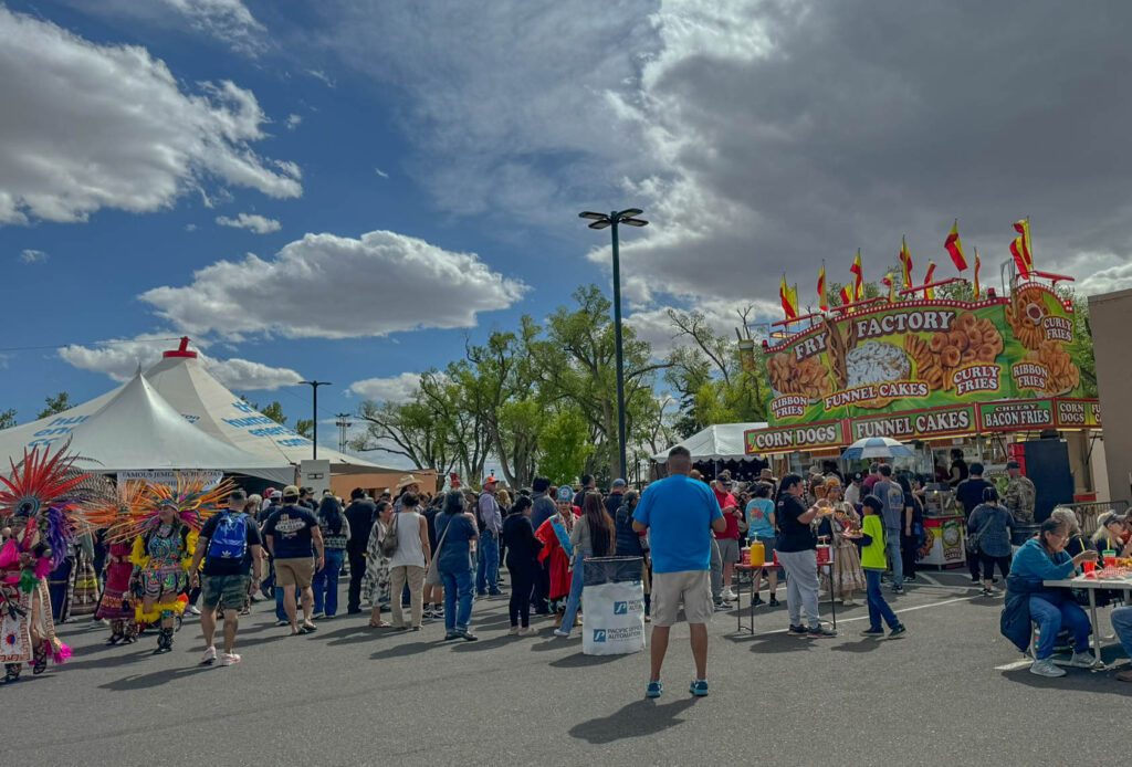 Gathering of Nations was many things. A health food convention was not one of them.