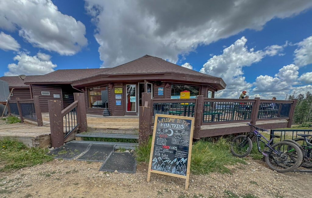 The Summit Haus at the top of the Chile Express chairlift.