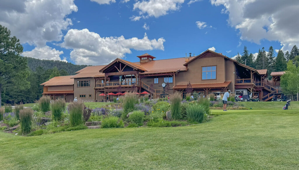 Angel Fire Country Club, home to the resort’s 18-hole golf course.